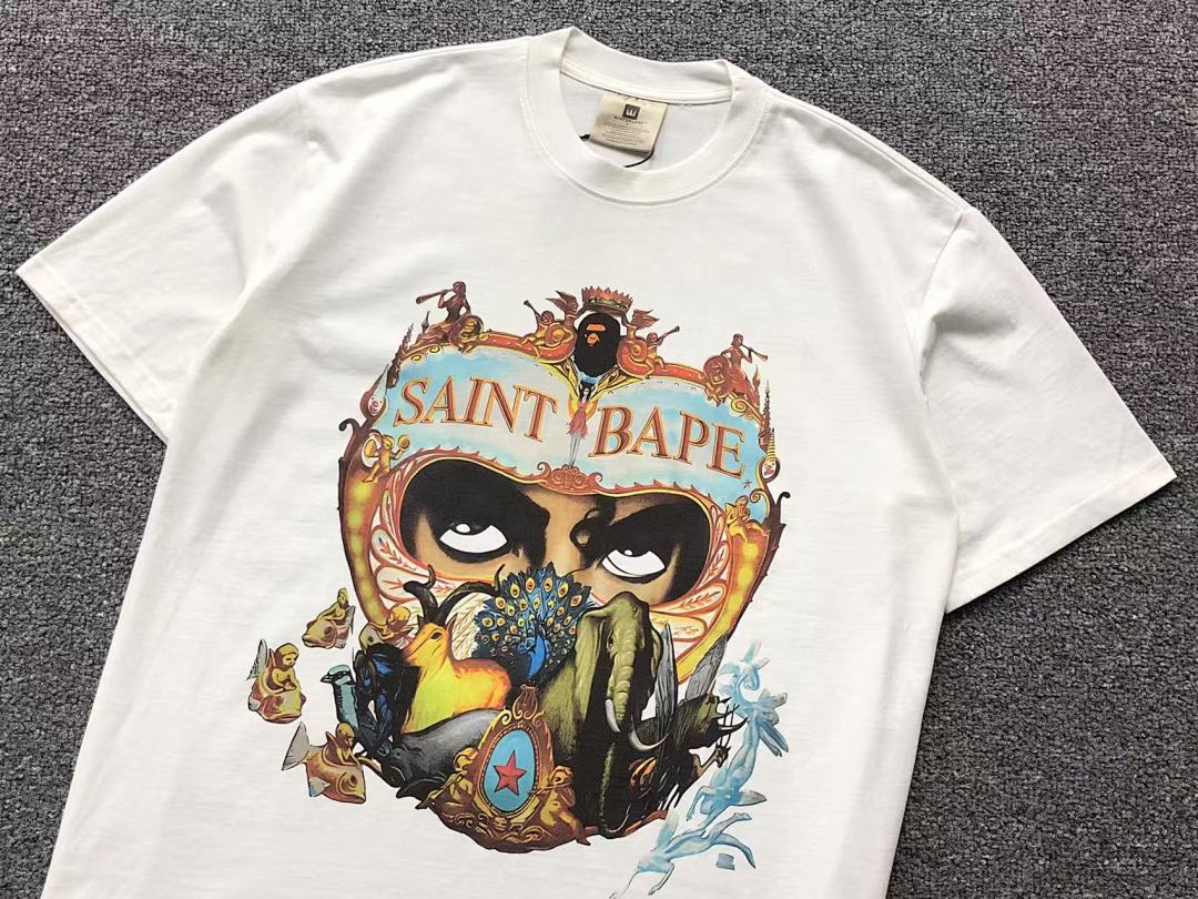 Bape 115 VINTAGE BAPE T-SHIRT 4050133317 (Im 170Cm 60Kg I Wear Size L In The Phot) - Image 7