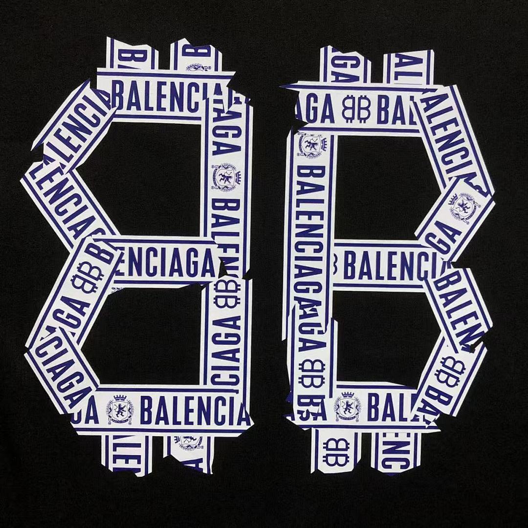 Balenciaga 108 B⭐L⭐⭐⭐IA⭐A T-HIRT 41081918133 (Im 170Cm 60Kg I Wear Size XL In The Phot) - Image 9