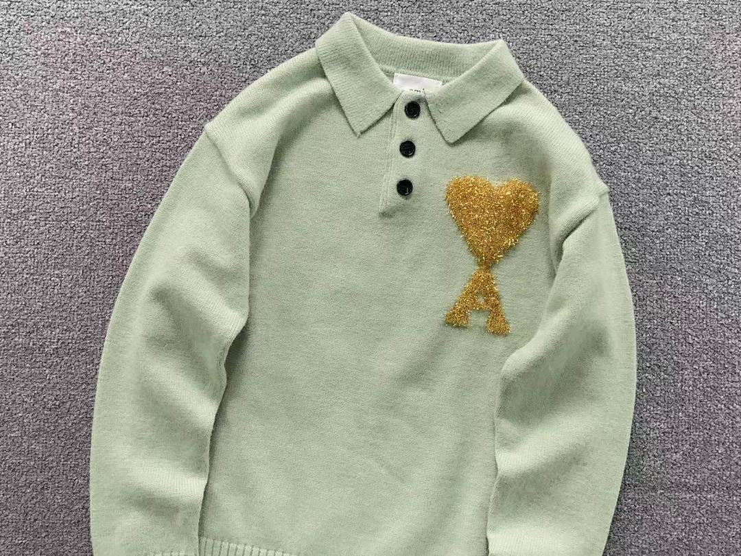 AMI 168 AMI SWEATER 21101104125 (Im 170Cm 60Kg I Wear Size M In The Phot) - Image 18