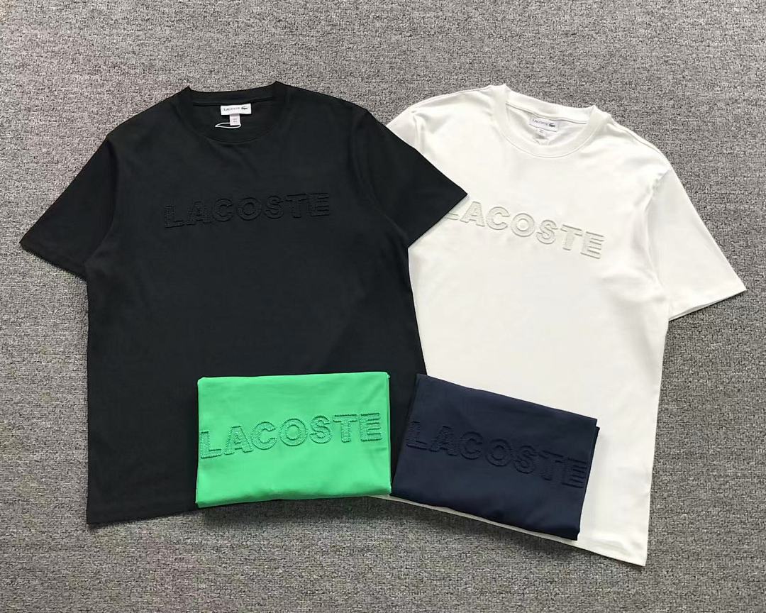 Unbranded 85 LACOSTE T-SHIRT 2112152501 (Im 170Cm 60Kg I Wear Size L In The Phot) - Image 5