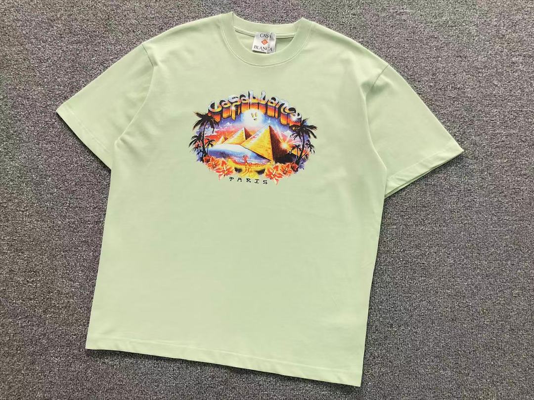 Casablanca 105 CASABLANCA T-SHIRT 52071805127 (Im 170Cm 60Kg I Wear Size L In The Phot) - Image 10