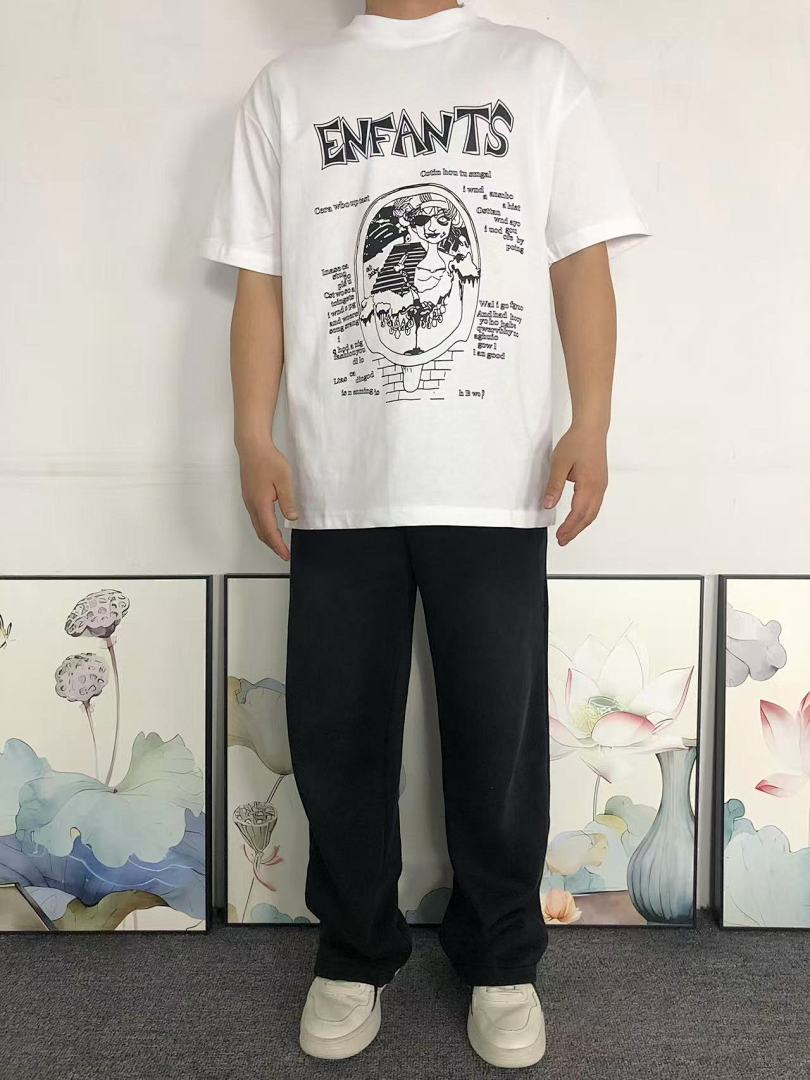 Chanel 85 ENFANTS RICHES DEPRIMES T-SHIRT 5212457162 (Im 170Cm 60Kg I Wear Size S In The Phot) - Image 3