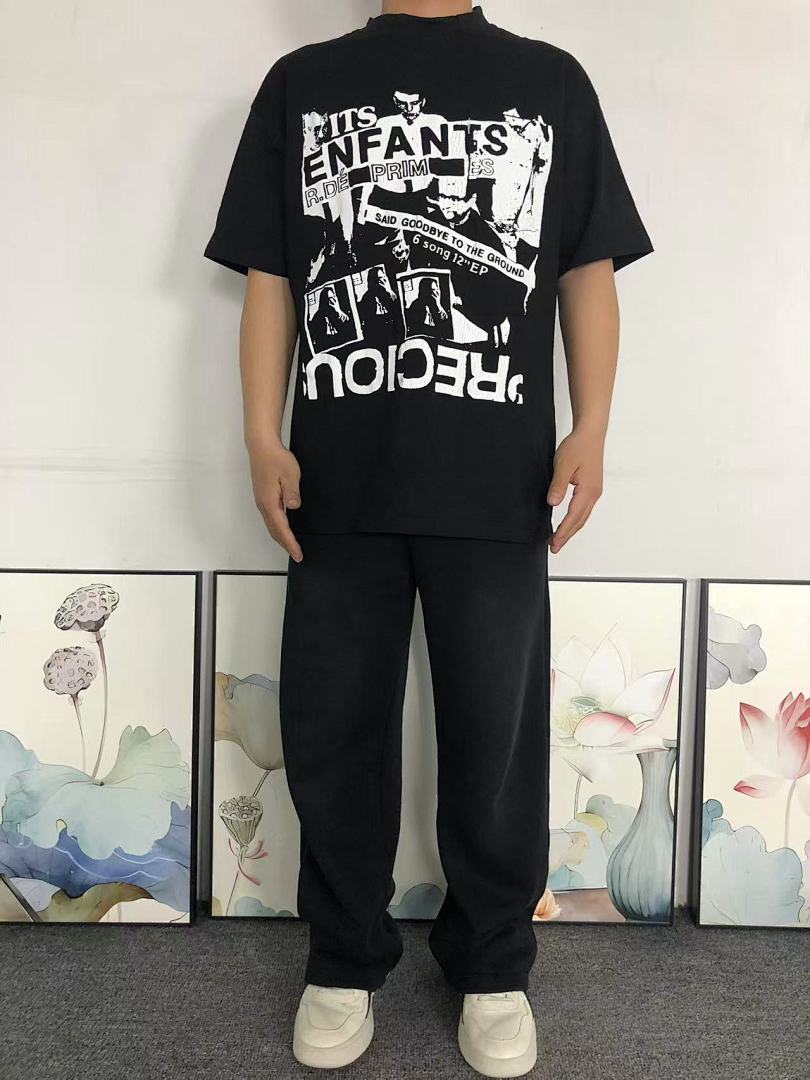 Chanel 88 ENFANTS RICHES DEPRIMES T-SHIRT 5212454162 (Im 170Cm 60Kg I Wear Size M In The Phot) - Image 3
