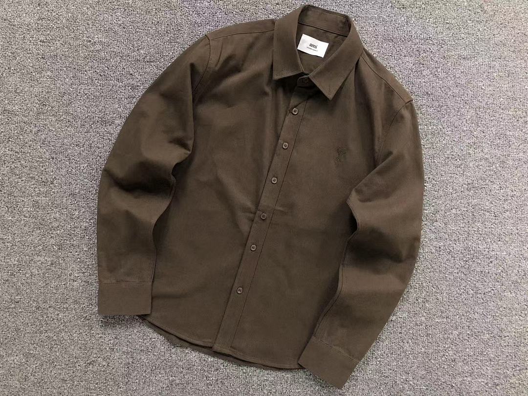 AMI 138 AMI SHIRT 413260577 (Im 170Cm 60Kg I Wear Size S In The Phot) - Image 10