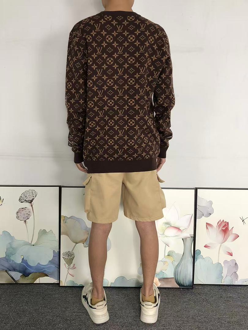 Louis Vuitton 208 L⭐ SWEATER 128292060 (Im 170Cm 60Kg I Wear Size S In The Phot) - Image 4