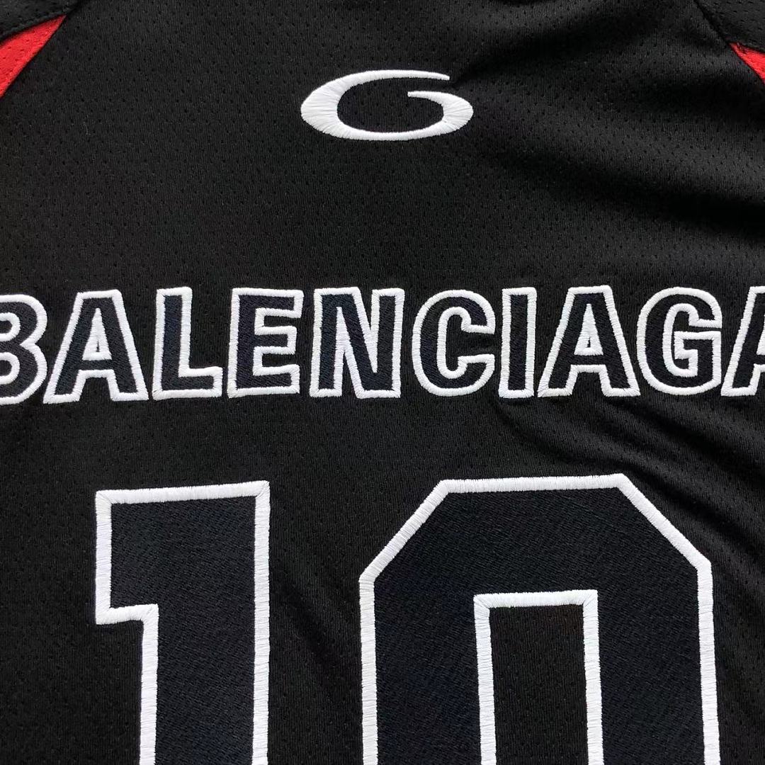 Balenciaga 258 B⭐L⭐⭐⭐IA⭐A NBA BASKETBALL LONG SLEEVED 1242008159 (Im 170Cm 60Kg I Wear Size XS In The Phot) - Image 22