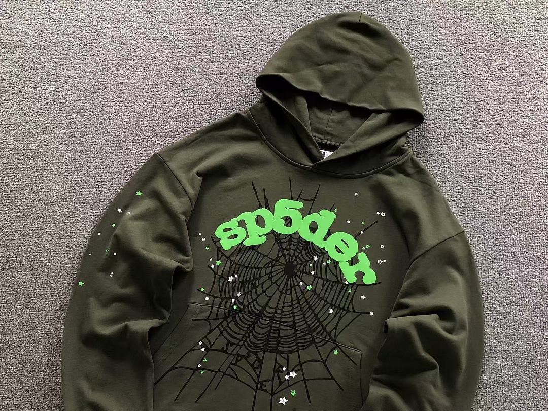 Sp5der TROUSERS 185 SP5DER HOODIE - Image 9