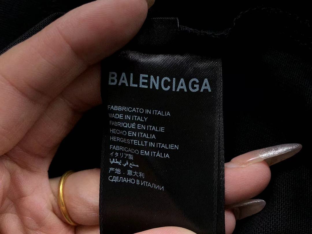 Balenciaga 95 B⭐L⭐⭐⭐IA⭐A T-SHIRT 502172581 (Im 170Cm 57Kg I Wear Size 1 In The Phot) - Image 26