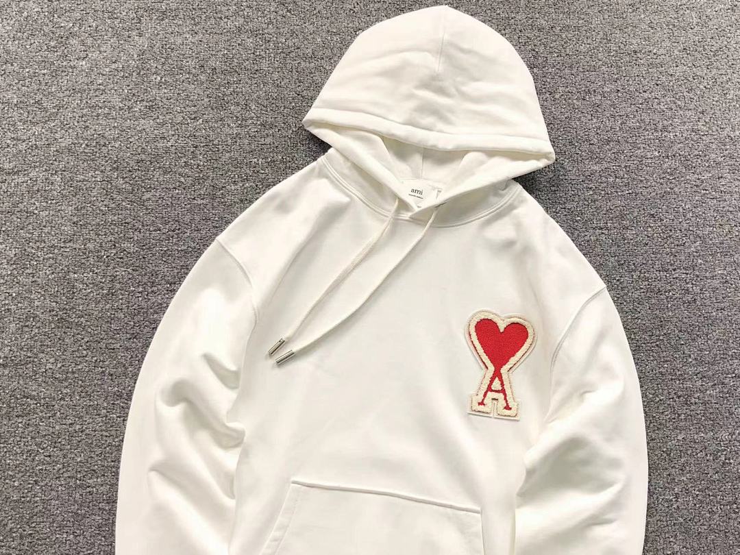 AMI 168 AMI HOODIE 3110170521 (Im 170Cm 60Kg I Wear Size M In The Phot) - Image 13