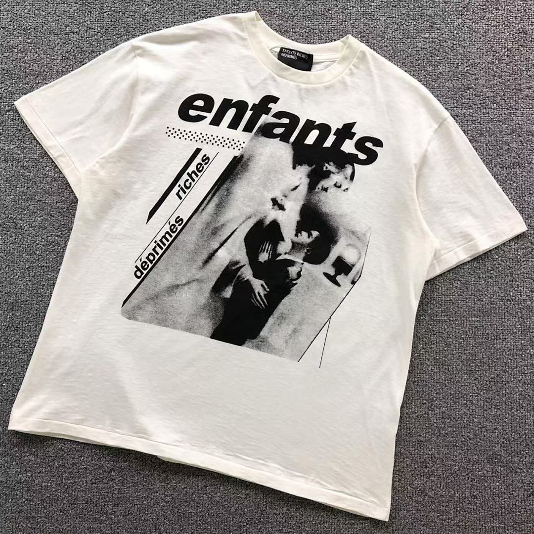 Chanel 88 ENFANTS RICHES DEPRIMES T-SHIRT 1106210999 (Im 170Cm 60Kg I Wear Size S In The Phot)