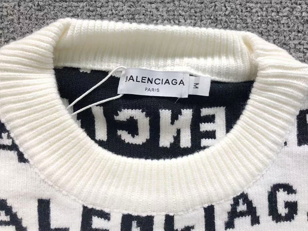 Balenciaga 138 B⭐L⭐⭐⭐IA⭐A SWEATER 41101107146 (Im 170Cm 60Kg I Wear Size M In The Phot) - Image 13