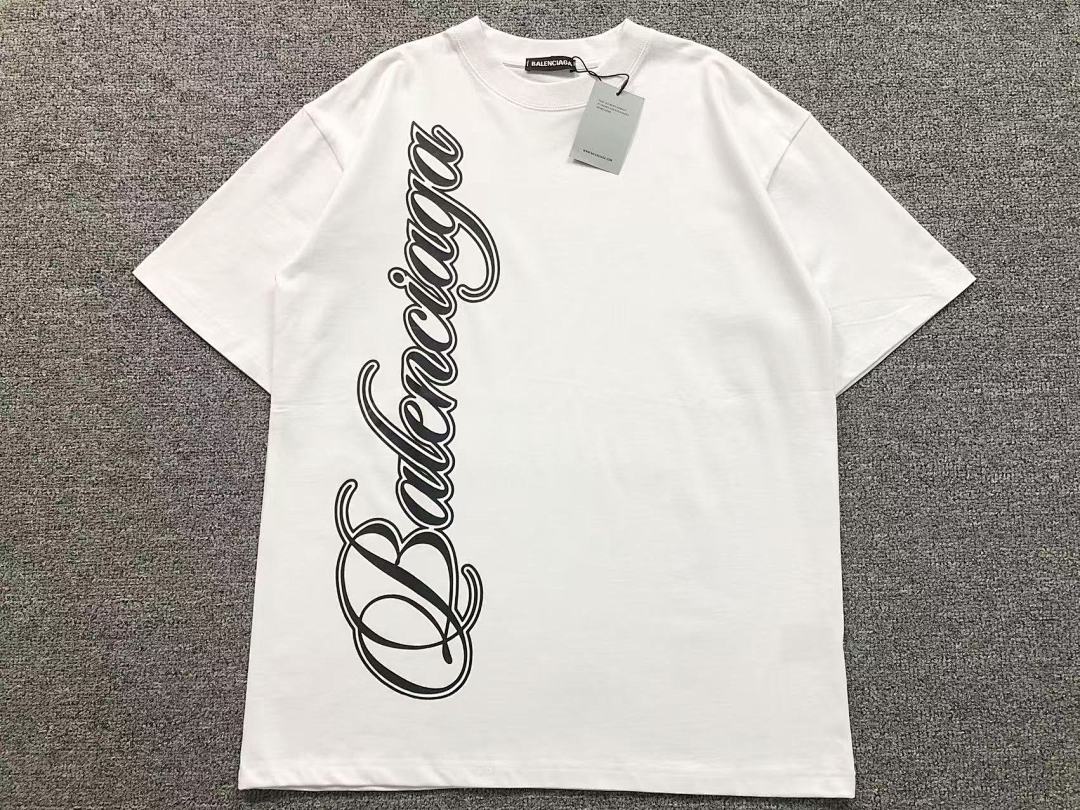 Balenciaga 98 B⭐L⭐⭐⭐IA⭐A T-SHIRT 22031022001 (Im 170Cm 60Kg I Wear Size M In The Phot) - Image 7