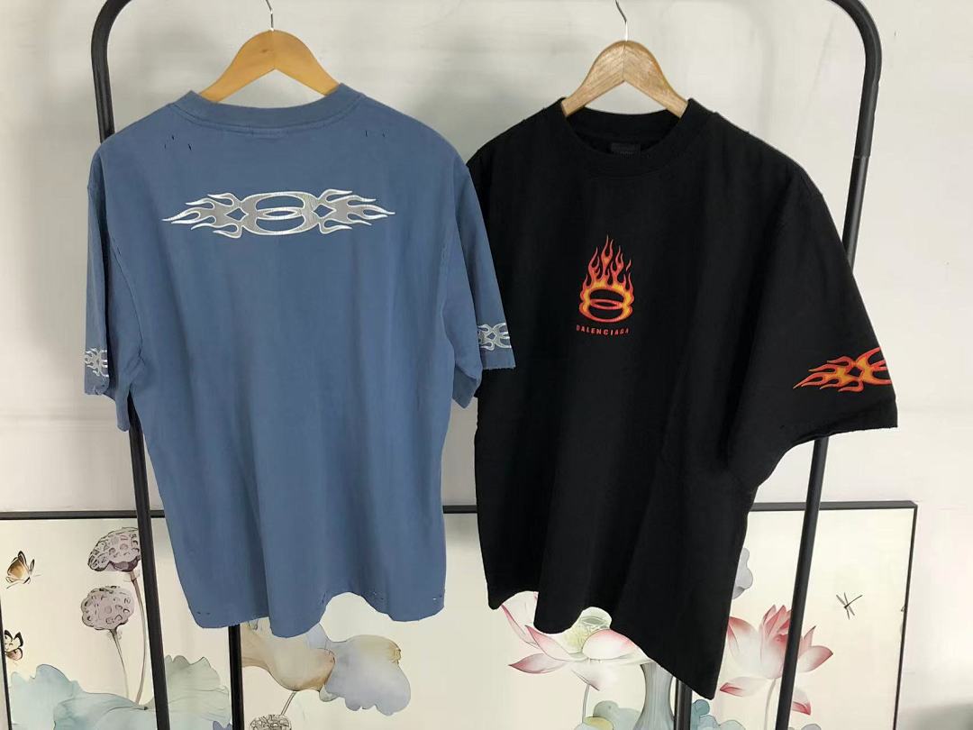 Balenciaga 135 B⭐L⭐⭐⭐IA⭐A T-SHIRT 42032301163 (Im 170Cm 60Kg I Wear Size XS In The Phot) - Image 26
