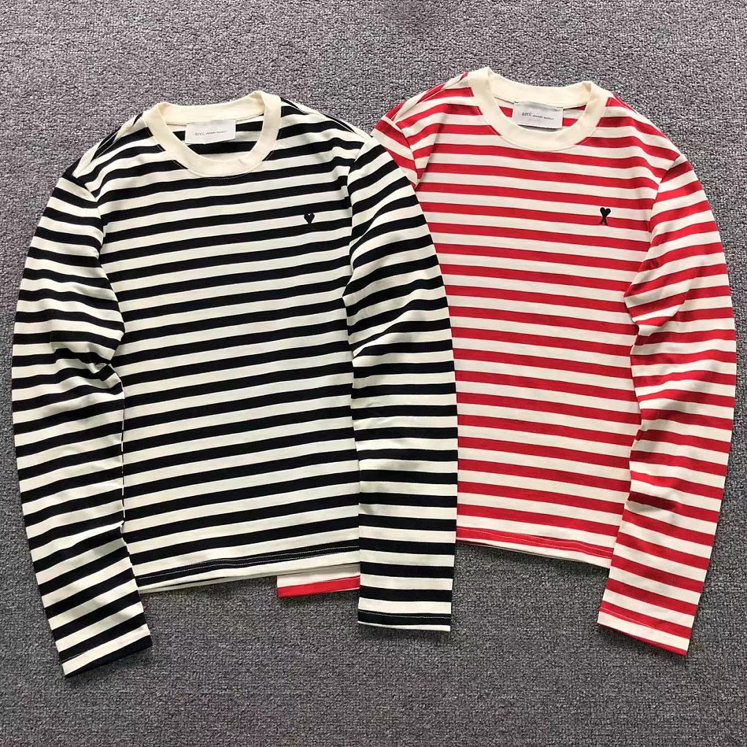 AMI 129 AMI LONG SLEEVED 3209031217 (Im 170Cm 60Kg I Wear Size S In The Phot)