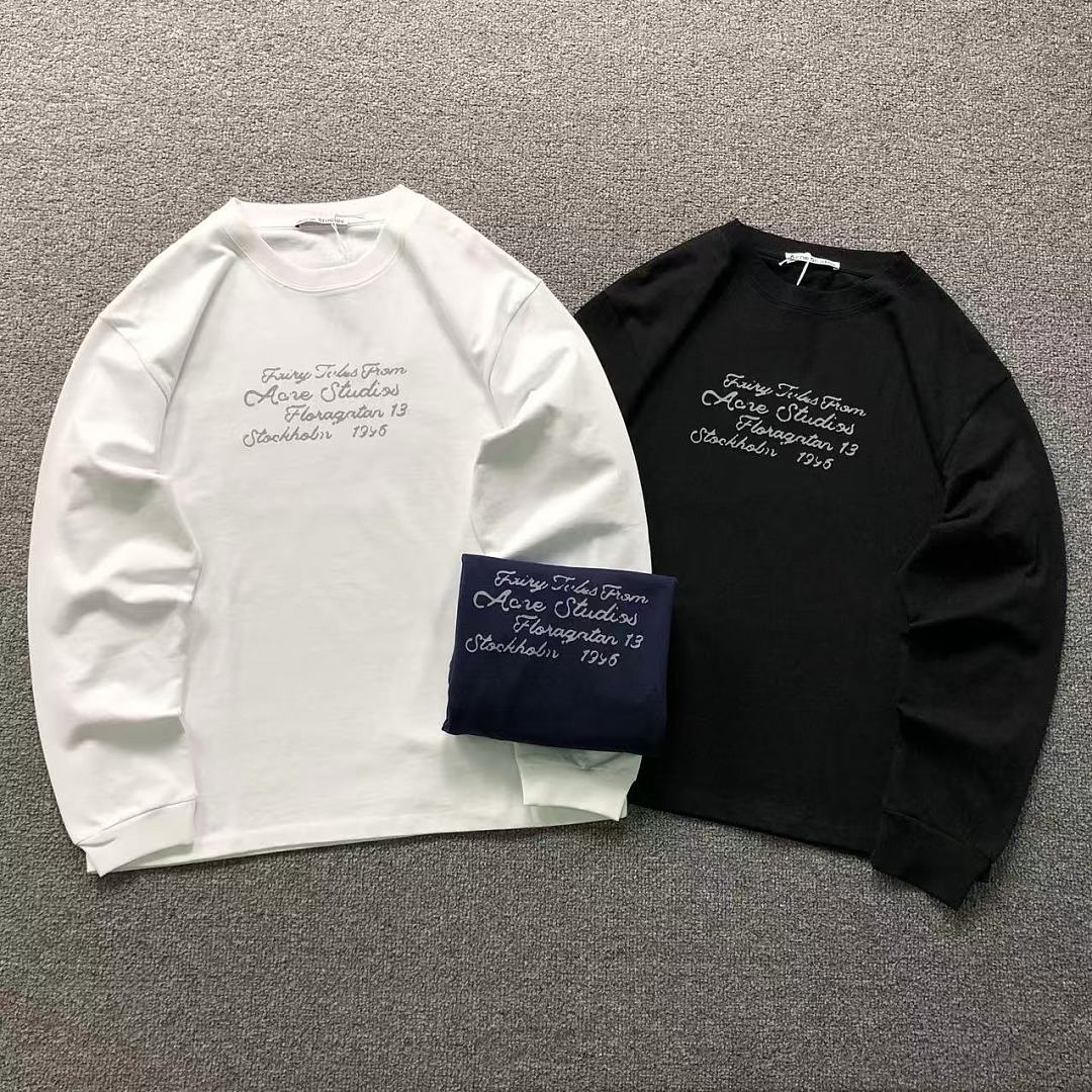 Acne Studios 135 ACNE STUDIOS LONG SLEEVED 2208190904 (Im 170Cm 60Kg I Wear Size M In The Phot)