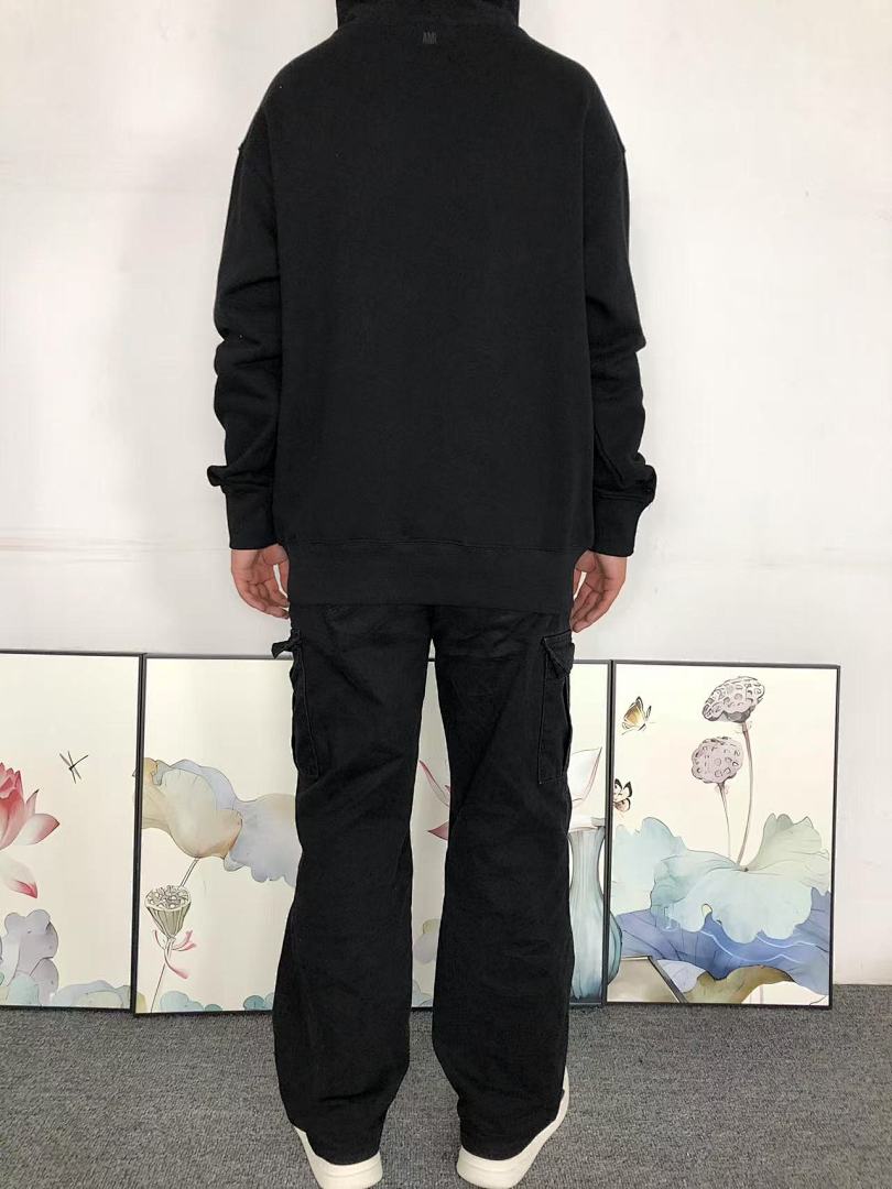AMI 125 AMI HOODIE 57281288 (Im 170Cm 60Kg I Wear Size M In The Phot) - Image 4