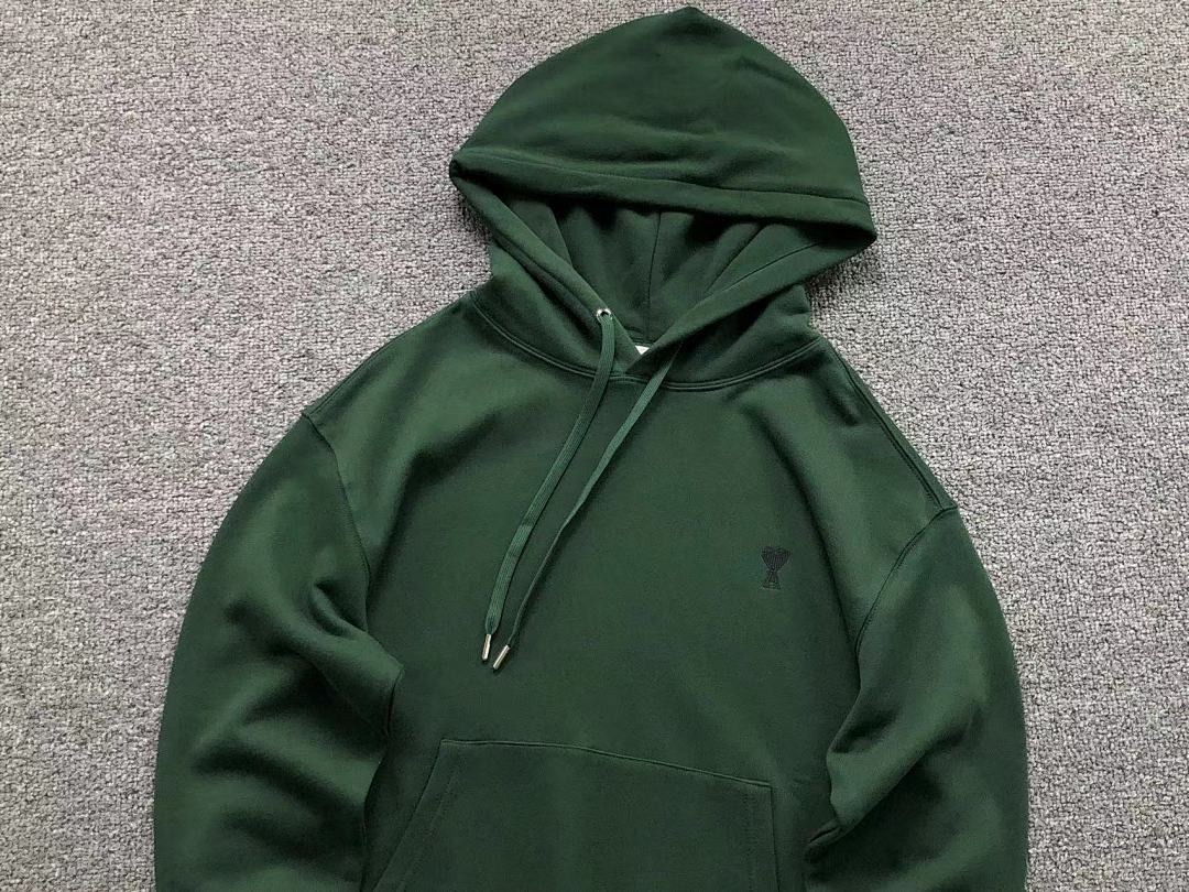 AMI 118 AMI HOODIE 58040188 (Im 170Cm 60Kg I Wear Size M In The Phot) - Image 11