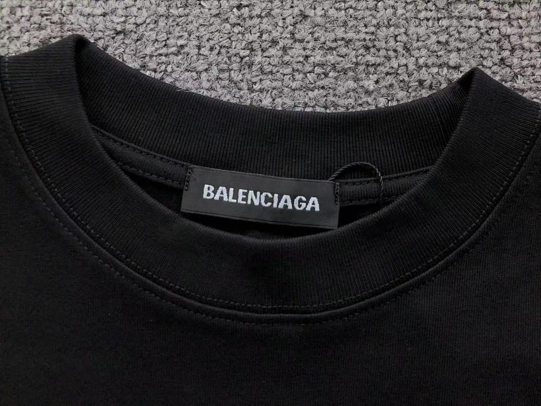 Balenciaga 108 B⭐L⭐⭐⭐IA⭐A T-SHIRT 2162302125 (Im 170Cm 60Kg I Wear Size XL In The Phot) - Image 14
