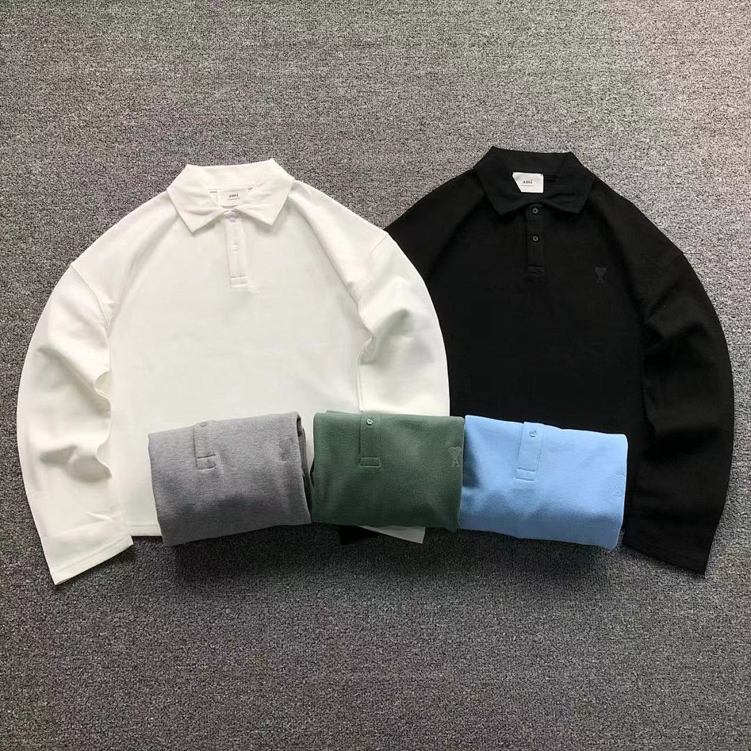 AMI 115 AMI LONG SLEEVED 59060988 (Im 170Cm 60Kg I Wear Size M In The Phot)
