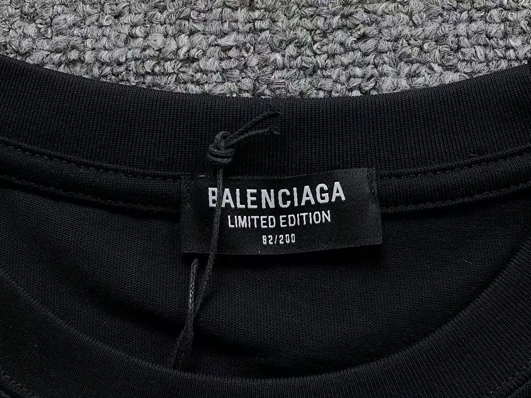 Balenciaga 108 B⭐L⭐⭐⭐IA⭐A T-SHIRT 213031321 (Im 170Cm 55Kg I Wear Size XS In The Phot) - Image 21