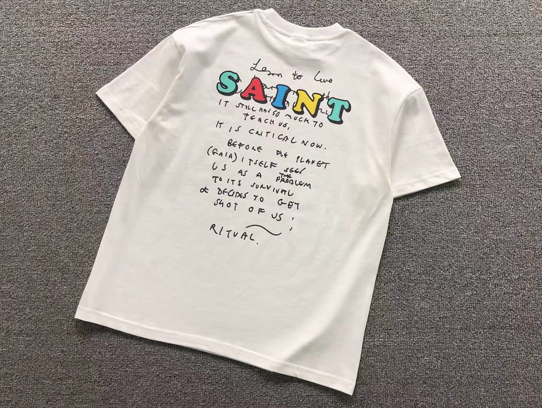 Chanel 113 SAINT MICHAEL T-SHIRT 3206185517 (Im 170Cm 60Kg I Wear Size S In The Phot) - Image 6