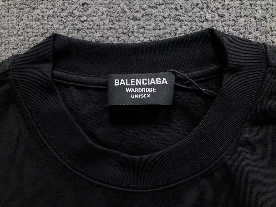 Balenciaga 165 B⭐L⭐⭐⭐IA⭐A T-SHIRT 2203181705 (Im 170Cm 60Kg I Wear Size M In The Phot) - Image 19