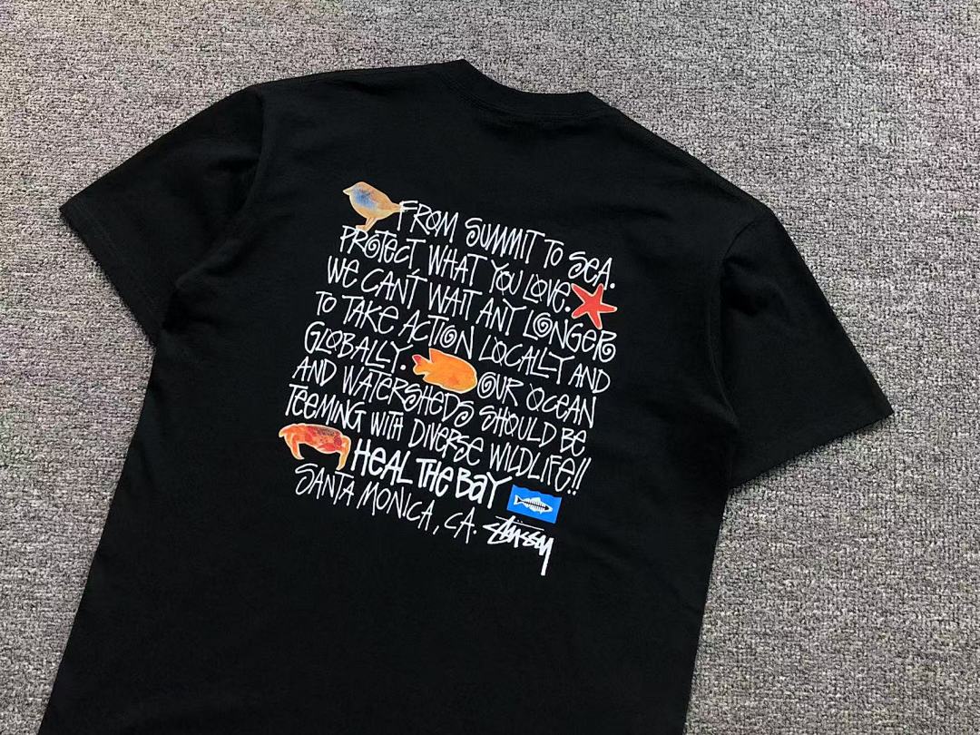 Stussy 85 STUSSY T-SHIRT 3104110631 (Im 170Cm 60Kg I Wear Size L In The Phot) - Image 15