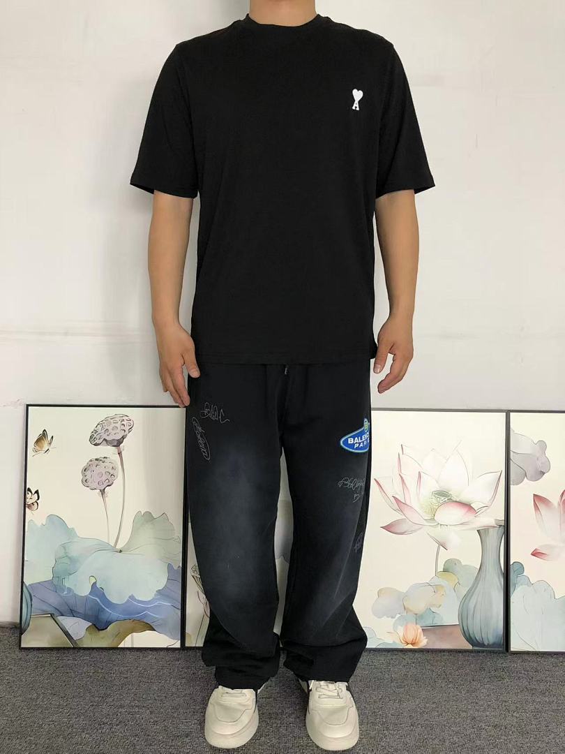 AMI 98 AMI T-SHIRT 21111813125 (Im 170Cm 60Kg I Wear Size S In The Phot) - Image 4