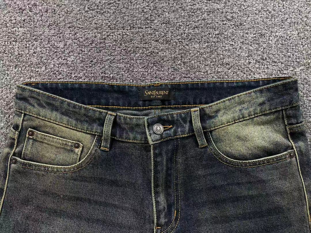 Saint Laurent 175 SA⭐⭐T ⭐⭐U⭐⭐NT TROUSRES 2207081601 S6923 (Im 170Cm 60Kg I Wear Size 33 In The Phot) - Image 11