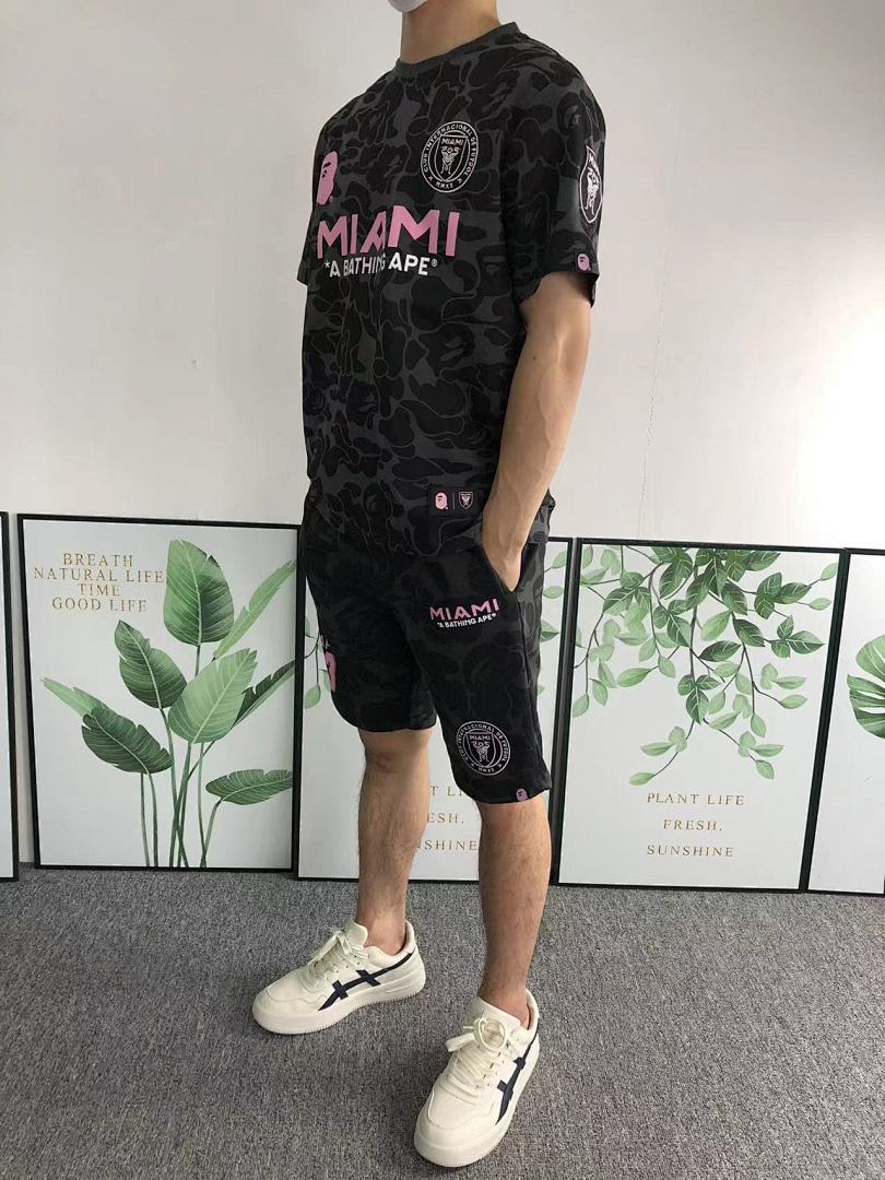 Bape SHORTS98 BAPE SHORTS T-SHIRT 111302442 (Im 170Cm 55Kg I Wear Size S In The Phot) - Image 5