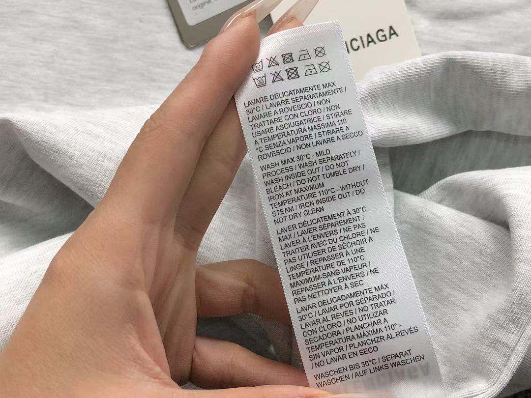 Balenciaga 125 B⭐L⭐⭐⭐IA⭐A T-SHIRT 42042409163 (Im 170Cm 60Kg I Wear Size XS In The Phot) - Image 17