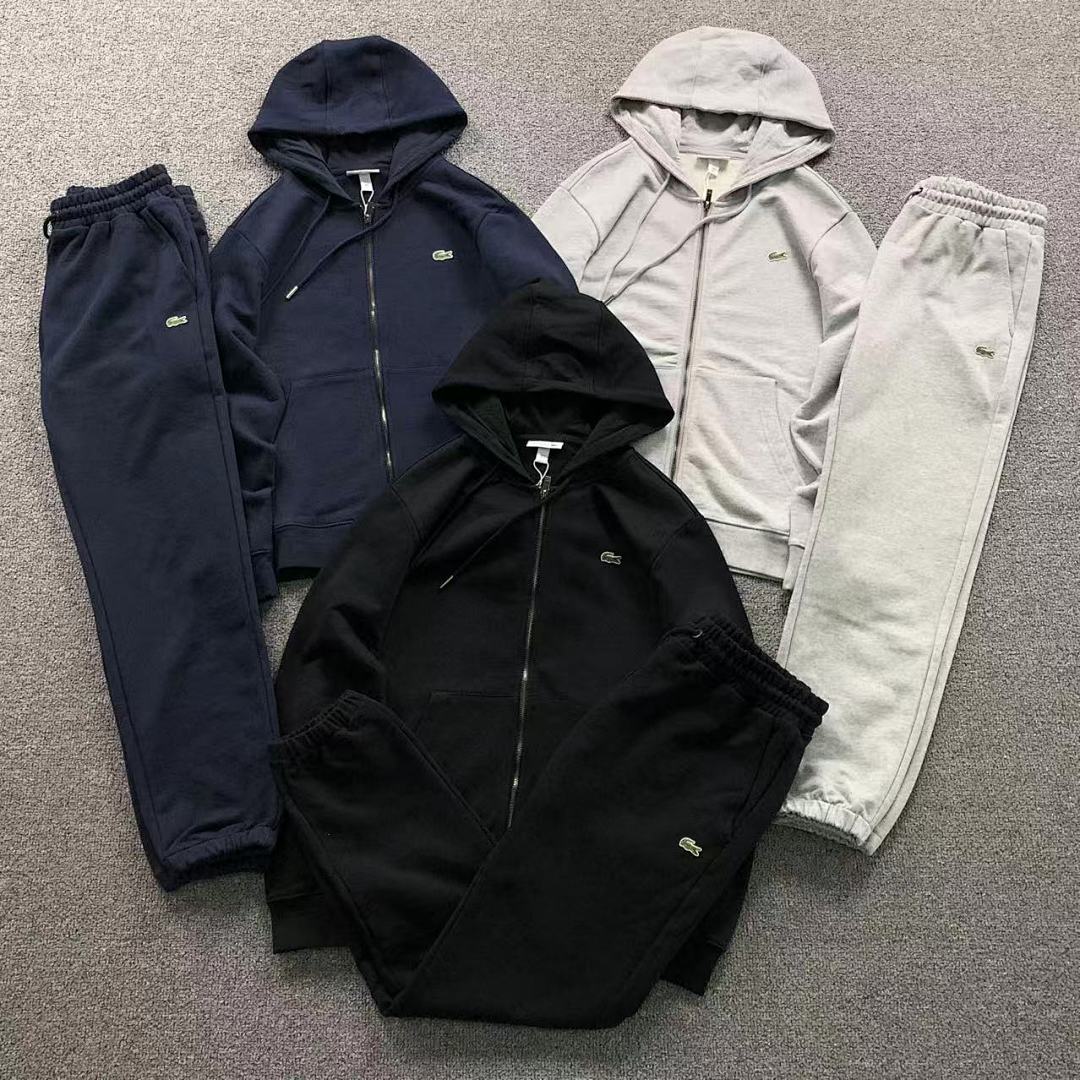 Lacoste TROUSERS 128 LACOSTE HOODIE 3110090203 (Im 170Cm 60Kg I Wear Size L In The Phot)