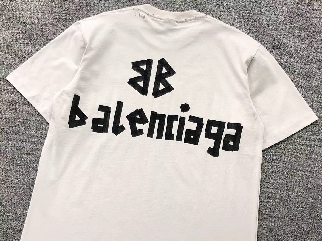 Balenciaga 118 B⭐L⭐⭐⭐IA⭐A T-SHIRT 4104070221 (Im 170Cm 60Kg I Wear Size M In The Phot) - Image 11