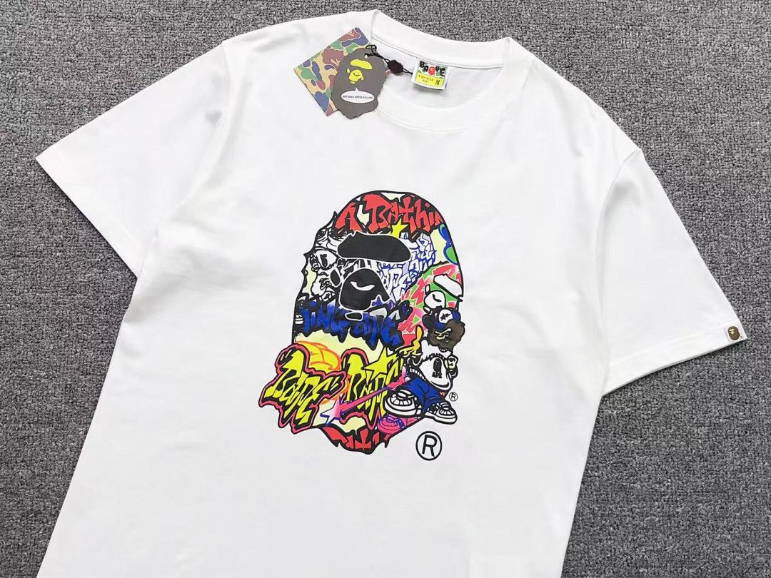 Bape 79 BAPE T-SHIRT 211112042 (Im 170Cm 57Kg I Wear Size M In The Phot) - Image 14