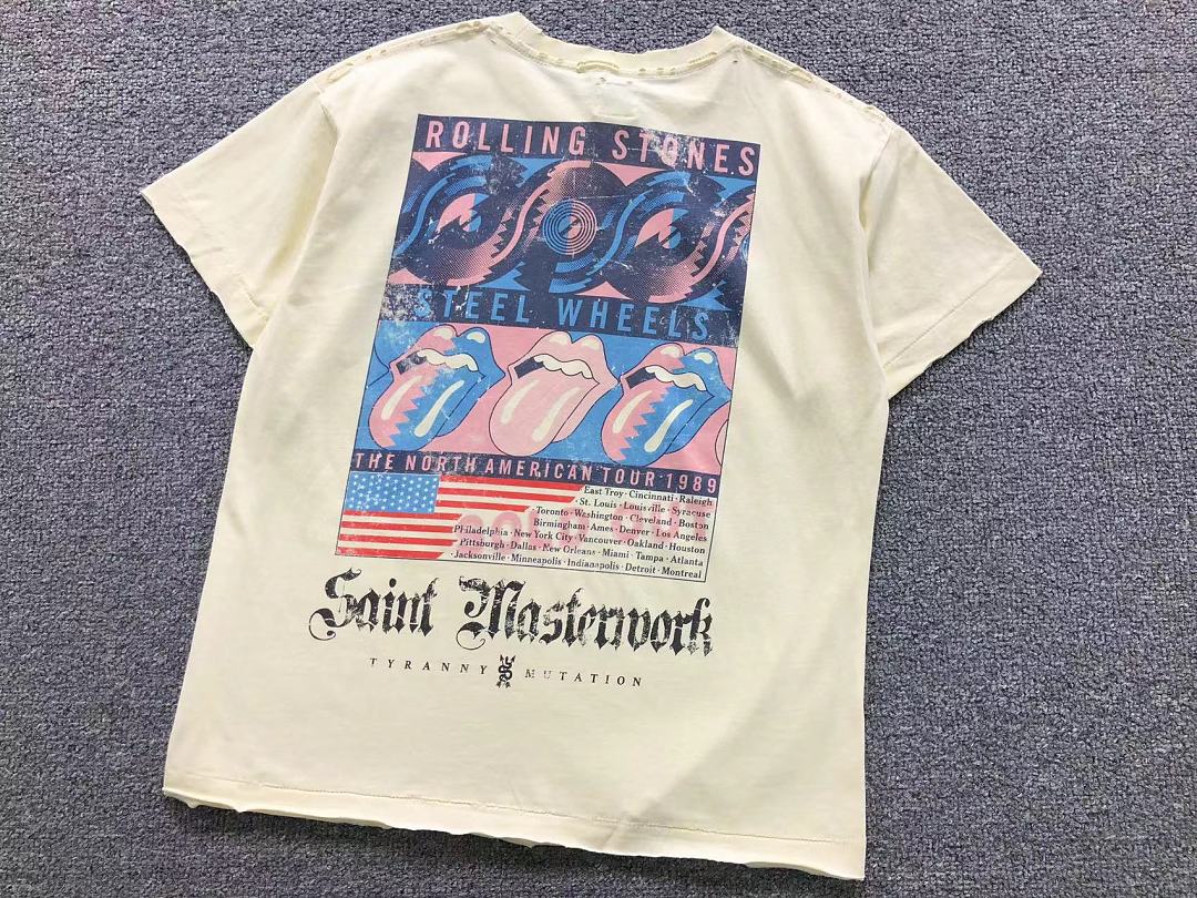 Chanel 98 SAINT MICHAEL T-SHIRT 42053005155 (Im 170Cm 60Kg I Wear Size S In The Phot) - Image 9
