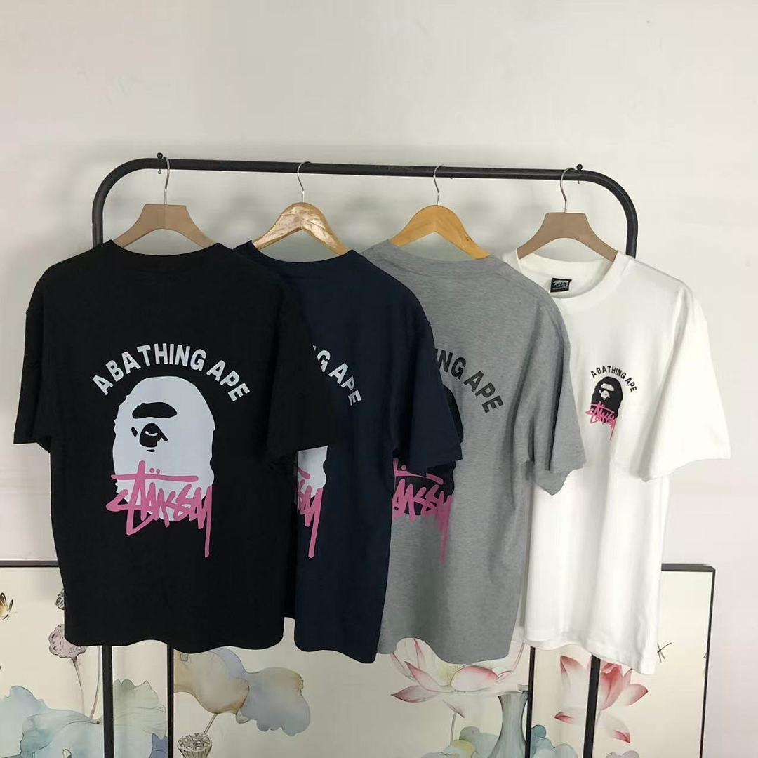 Bape 85 BAPE STUSSY T-SHIRT 3111050321 (Im 170Cm 60Kg I Wear Size M In The Phot) - Image 32