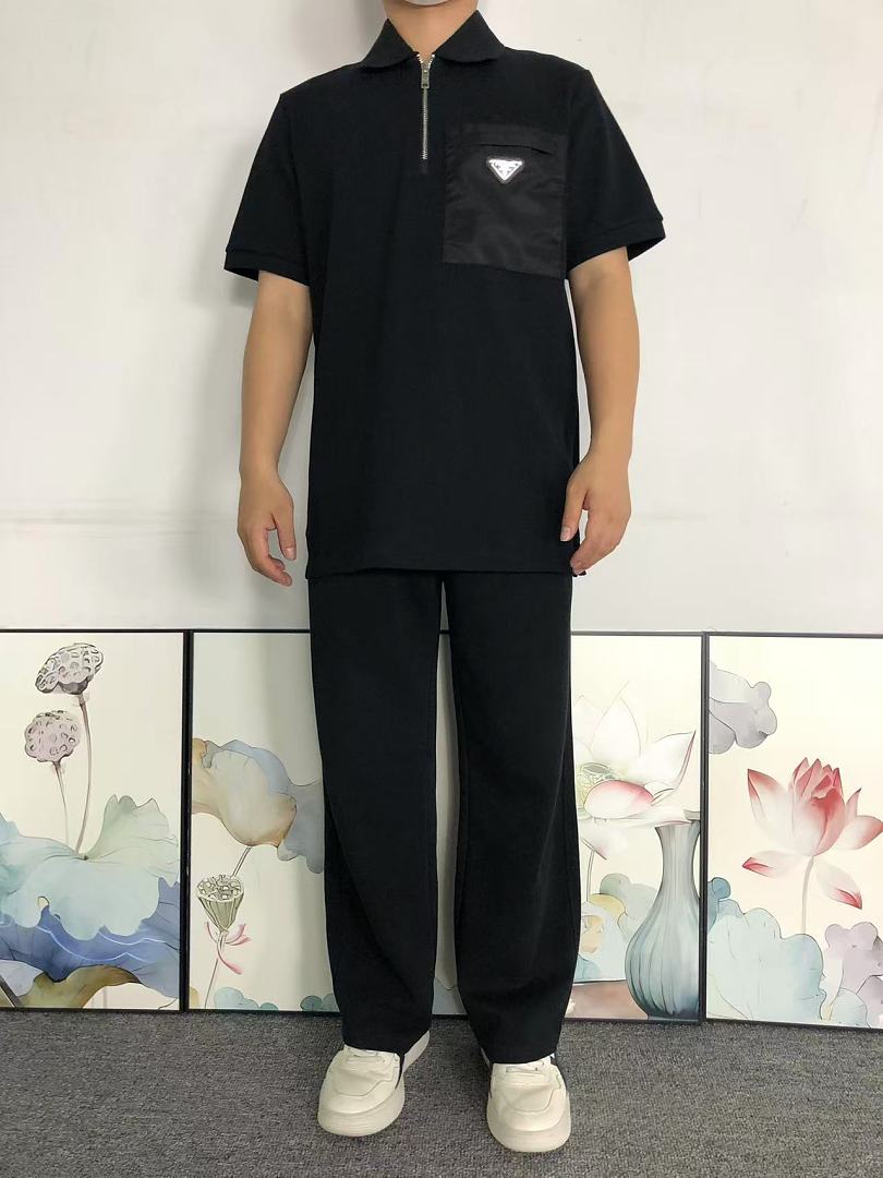 Prada 135 P⭐A⭐A POLO 5251817106 (Im 170Cm 60Kg I Wear Size L In The Phot) - Image 3