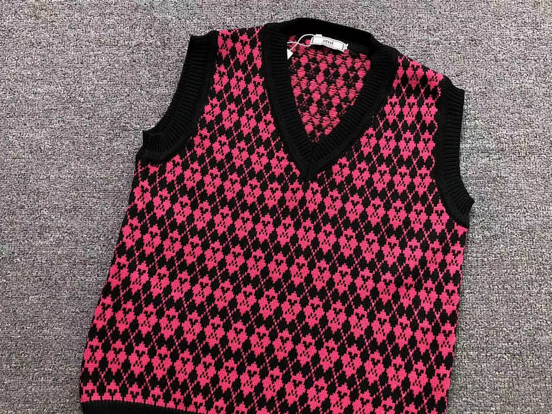 AMI 115 AMI VEST SWEATER 11082505140 (Im 170Cm 60Kg I Wear Size L In The Phot) - Image 12