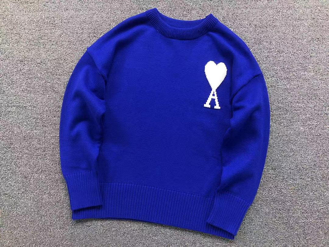 AMI 218 AMI SWEATER 21121901001 (Im 170Cm 60Kg I Wear Size S In The Phot) - Image 21