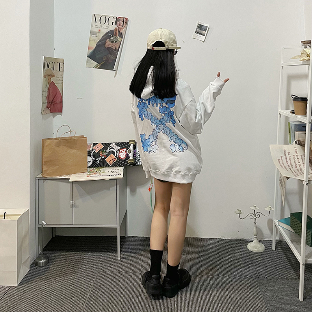 Off-White 119 OFF-WHITE (WHITE HOODIE) - Image 21