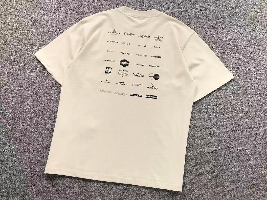 Balenciaga 125 B⭐L⭐⭐⭐IA⭐A T-SHIRT 42042406163 (Im 170Cm 60Kg I Wear Size XS In The Phot) - Image 7