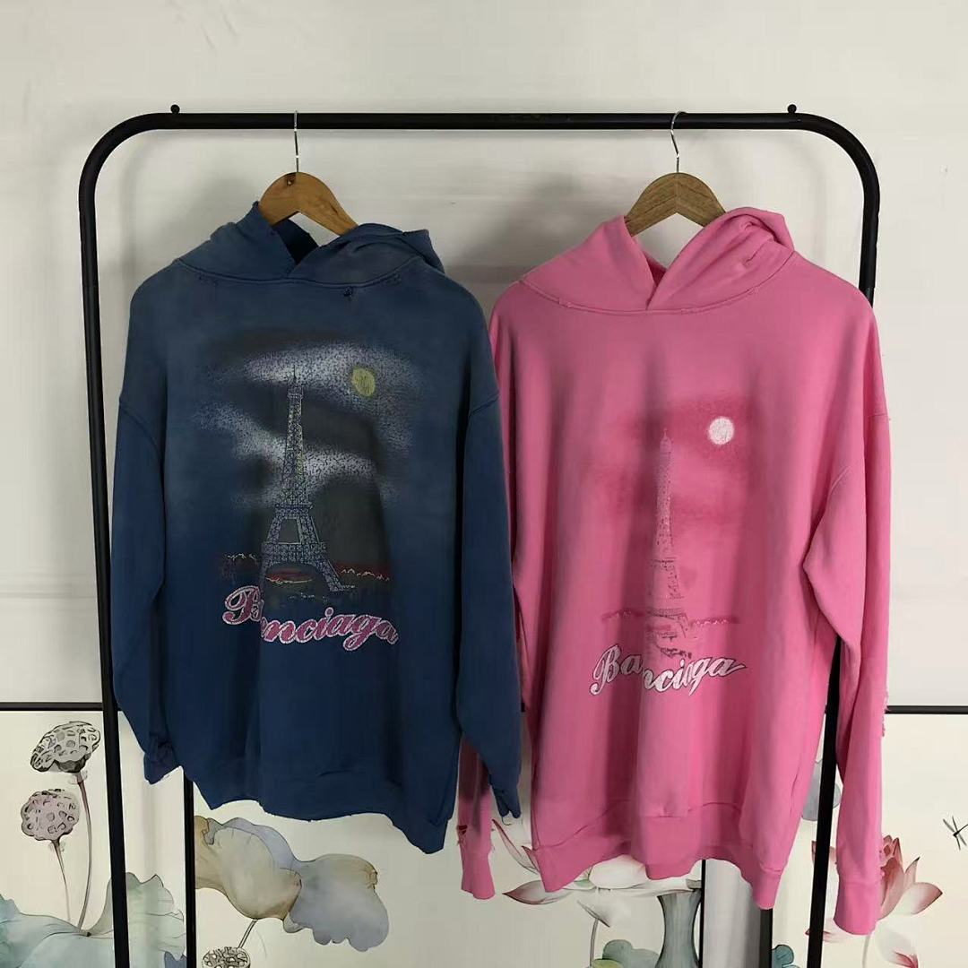 Balenciaga 255 B⭐L⭐⭐⭐IA⭐A HOODIE 5101183136 (Im 170Cm 60Kg I Wear Size M In The Phot) - Image 24