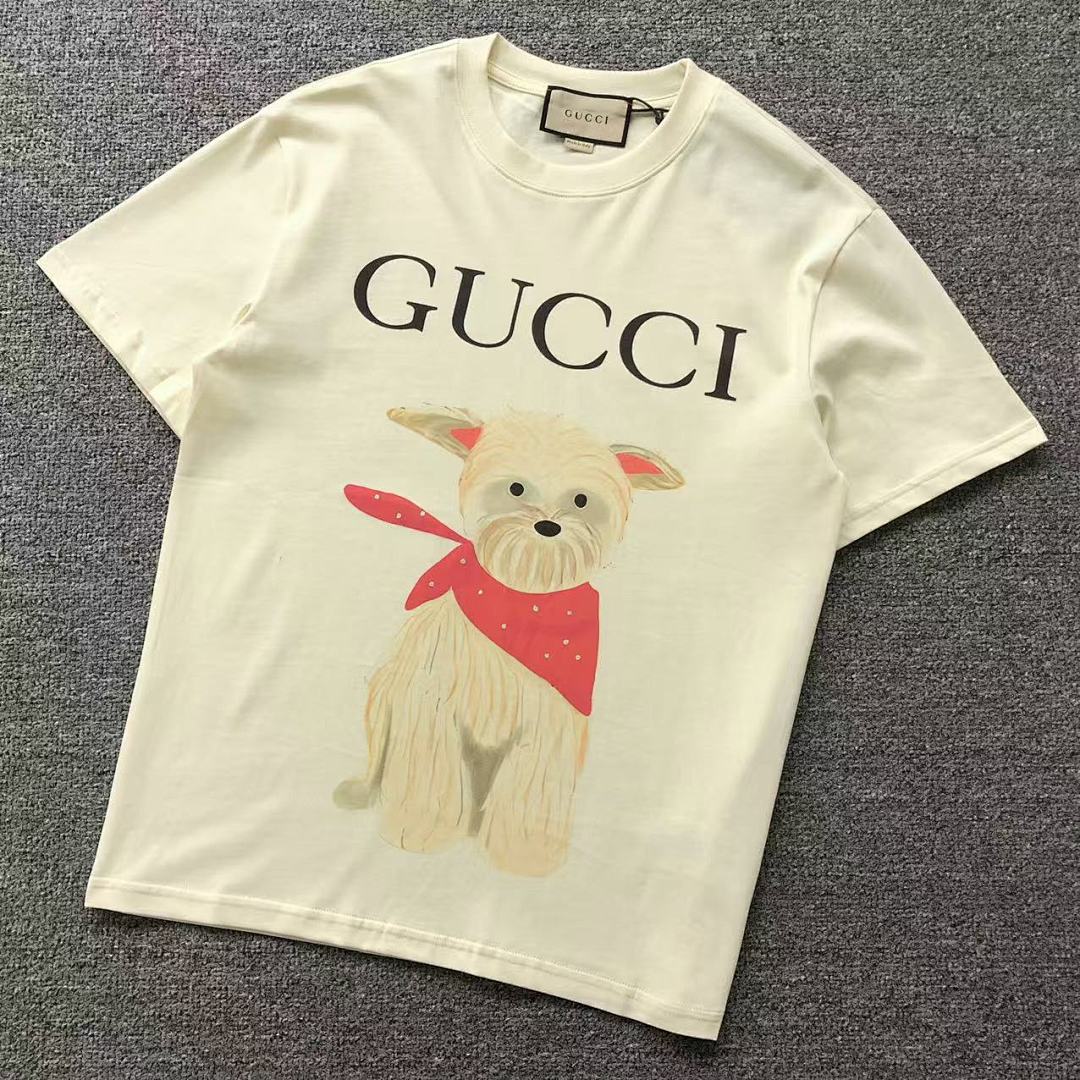 Gucci 85 G⭐C⭐I T-SHIRT 560603101 (Im 170Cm 60Kg I Wear Size S In The Phot)