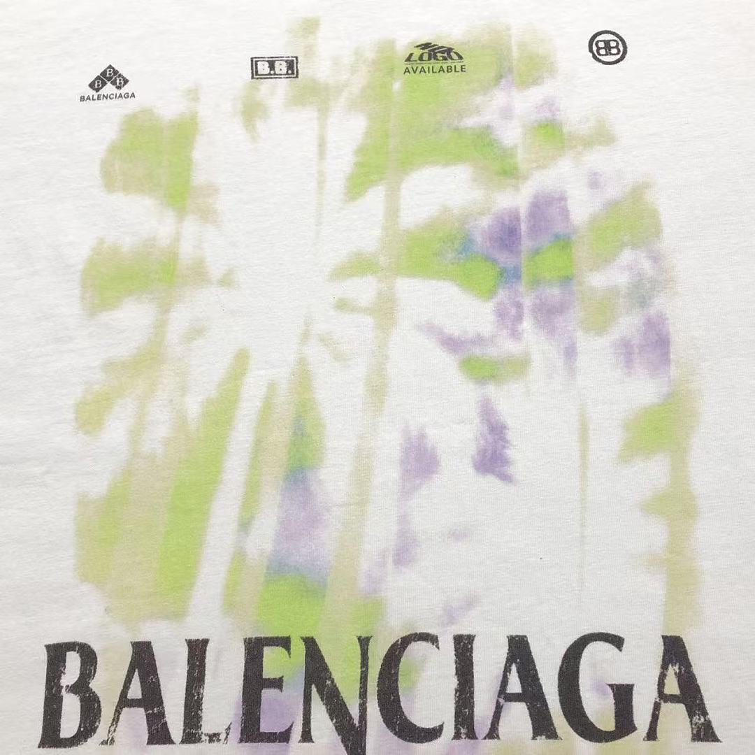 Balenciaga 125 B⭐L⭐⭐⭐IA⭐A T-SHIRT 42050841163 (Im 170Cm 60Kg I Wear Size XS In The Phot) - Image 9