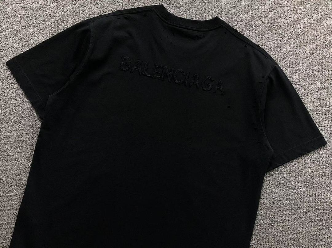 Balenciaga 98 B⭐L⭐⭐⭐IA⭐A T-SHIRT 5233020127 (Im 170Cm 60Kg I Wear Size XL In The Phot) - Image 11