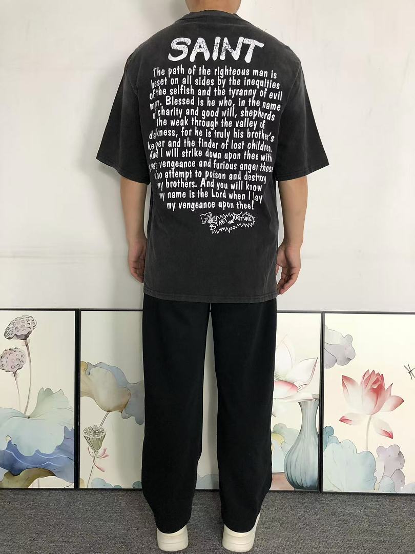 Chanel 95 SAINT MICHAEL T-SHIRT 5251909162 (Im 170Cm 60Kg I Wear Size M In The Phot) - Image 4