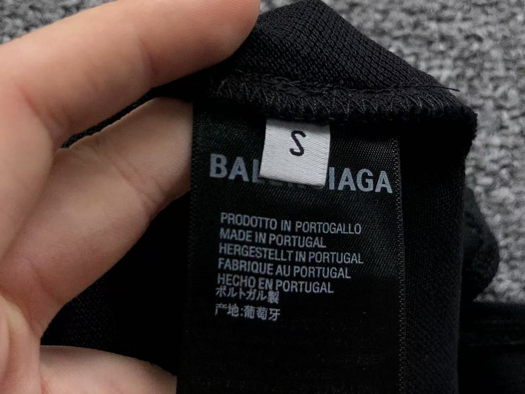 Balenciaga 158 B⭐L⭐⭐⭐IA⭐A POLO 3108081821 (Im 170Cm 60Kg I Wear Size S In The Phot) - Image 13