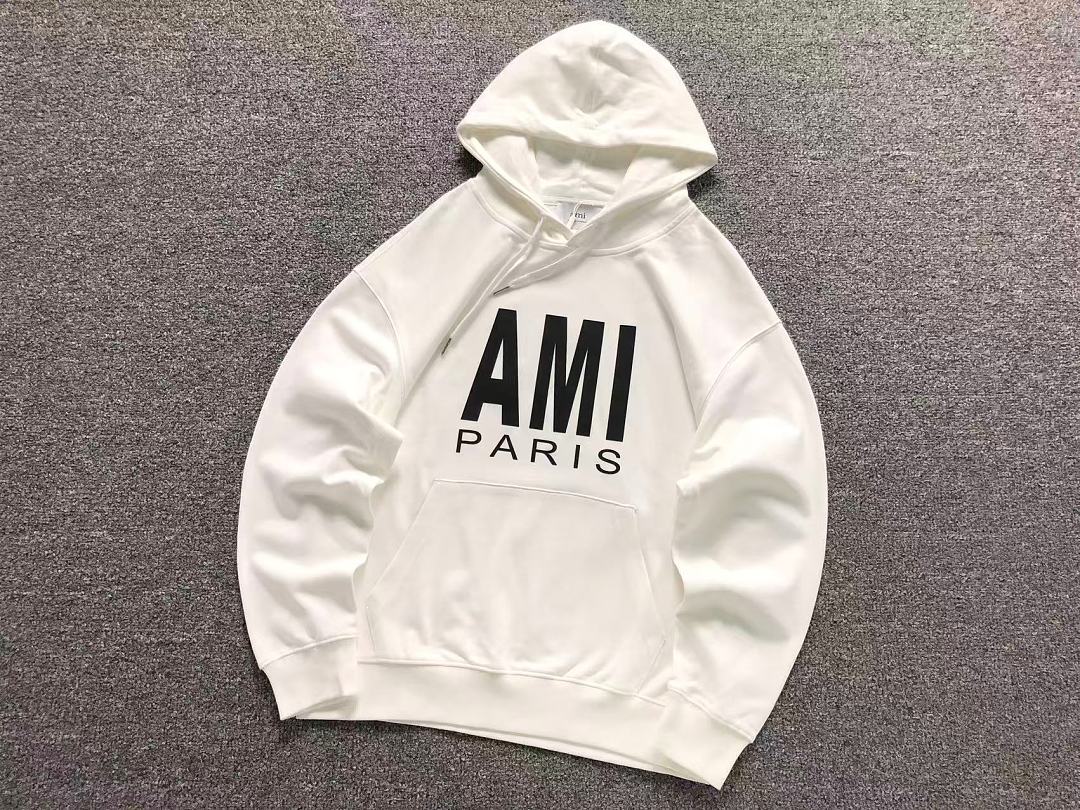 AMI 158 AMI HOODIE 3208163917 (Im 170Cm 60Kg I Wear Size S In The Phot) - Image 7