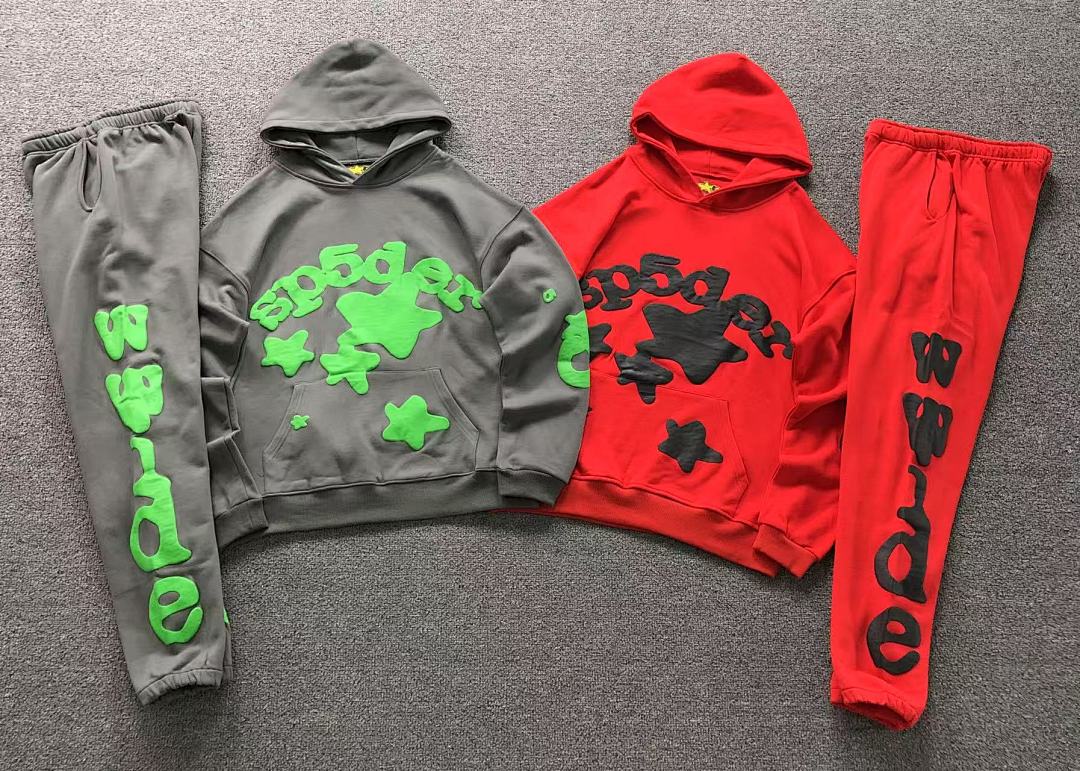 Sp5der TROUSERS 116 SP5DER HOODIE - Image 7