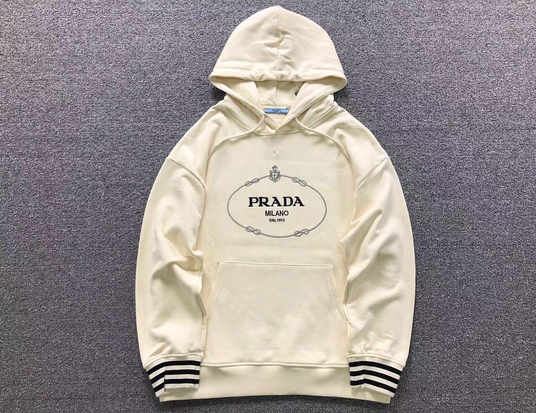 Prada 208 P⭐A⭐A HOODIE 3209070921 (Im 170Cm 60Kg I Wear Size S In The Phot) - Image 7